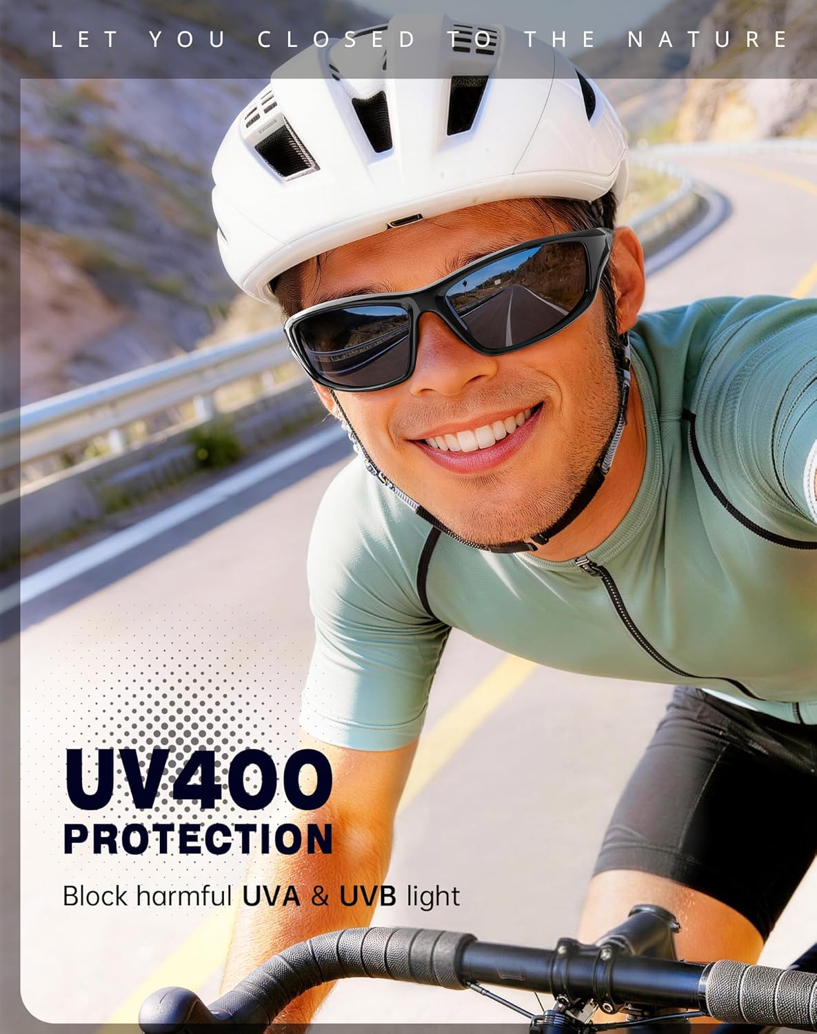 Thumbnail 1 de KALIYADI 4 Pack Polarized Sports Sunglasses for Men (UV400) — Fishing, Driving, Cycling