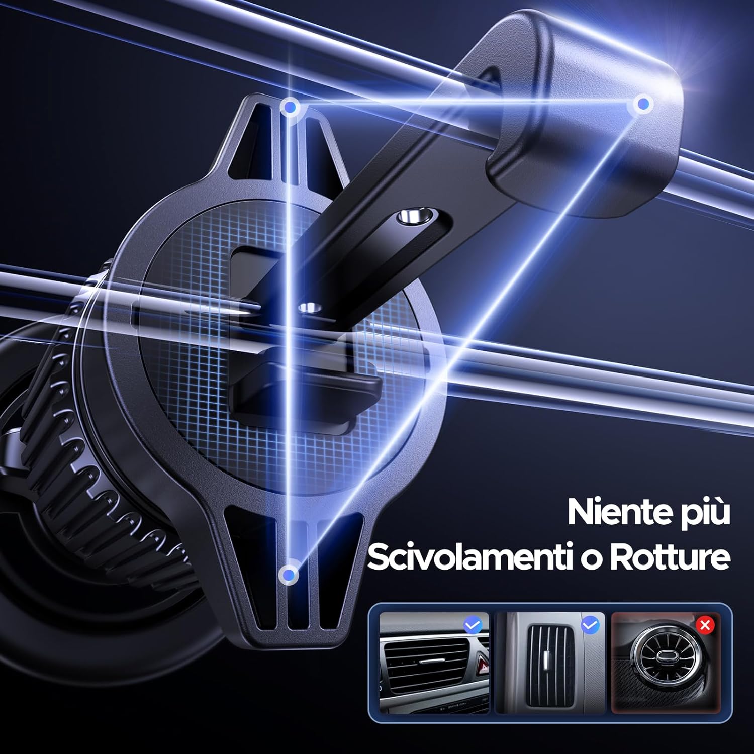 Thumbnail 4 de UGREEN Supporto Magsafe per Auto 360°