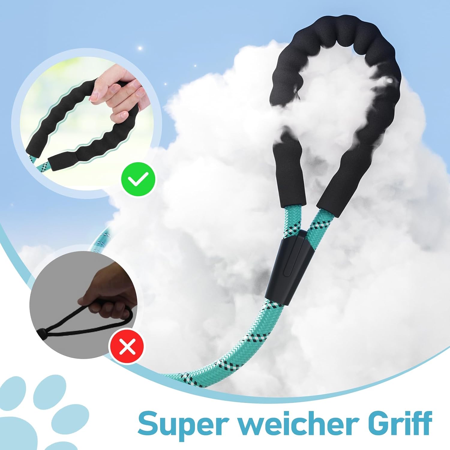 Detalle de Schleppleine für Hunde X XBEN, 25 m
