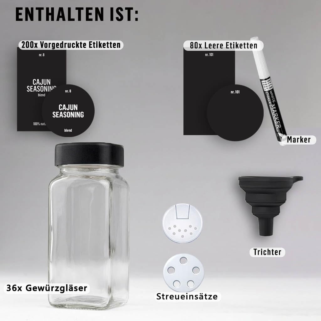 Thumbnail 2 de Deco haus Gewürzgläser 36er Set