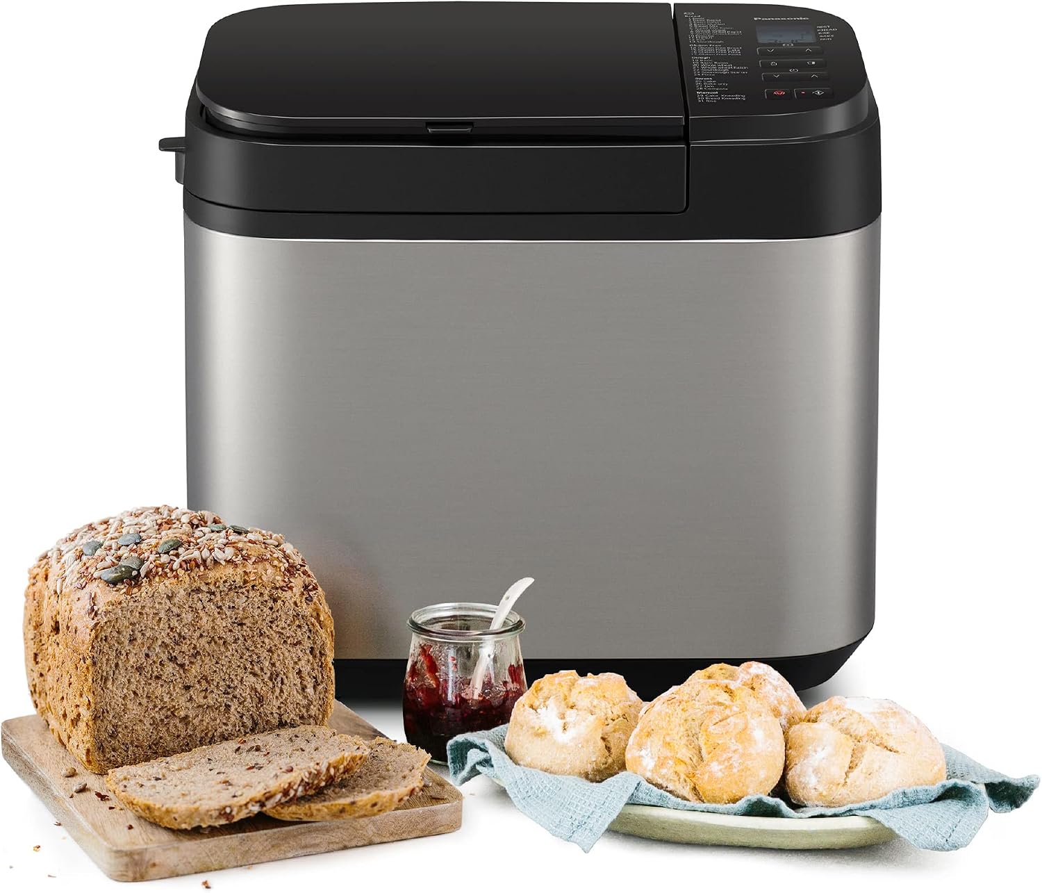 Detalle de Panasonic SD-YR2550 bread maker with 13-hour timer 🍞