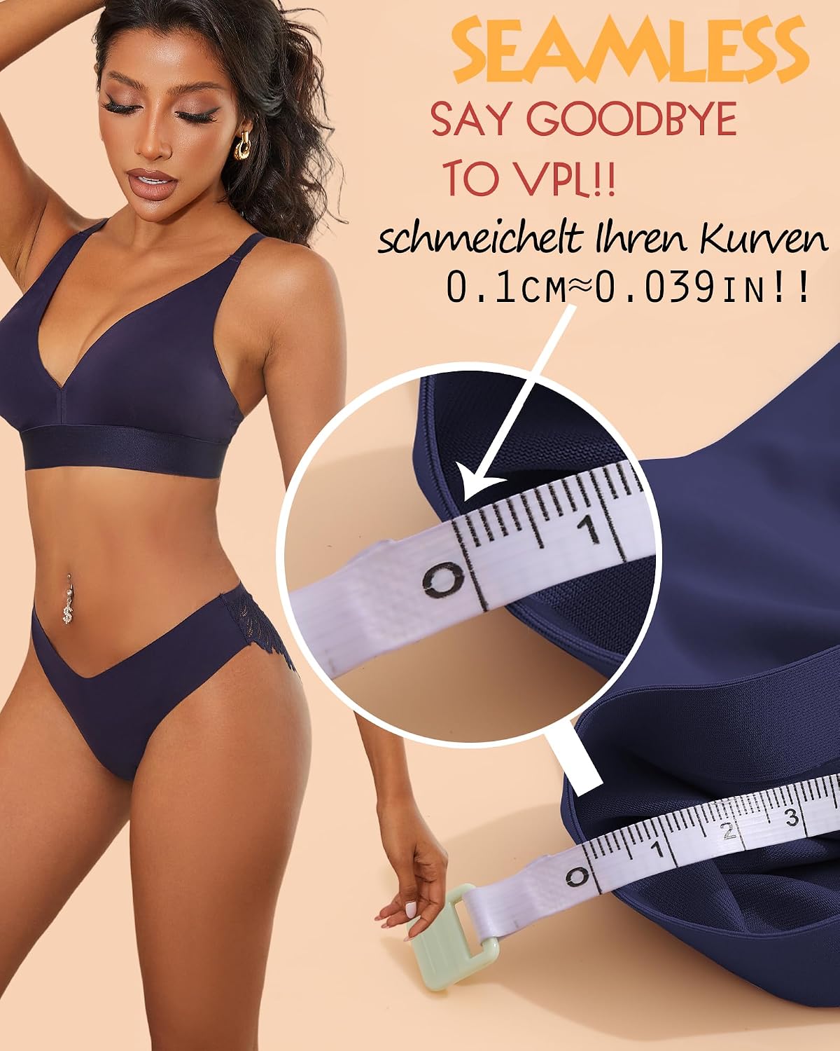 Thumbnail 4 de ALL OF ME Culottes Sans Couture Lot 6