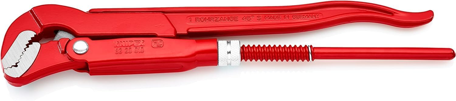 Detalle 2 de KNIPEX 83 30 010 klucz do rur ze szczękami S, 320 mm, czerwony