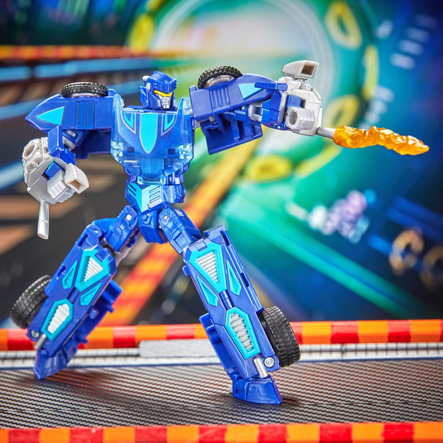 Detalle 2 de Transformers G1180 Twin Mill – figurka Deluxe 12,5 cm, robot i samochód wyścigowy