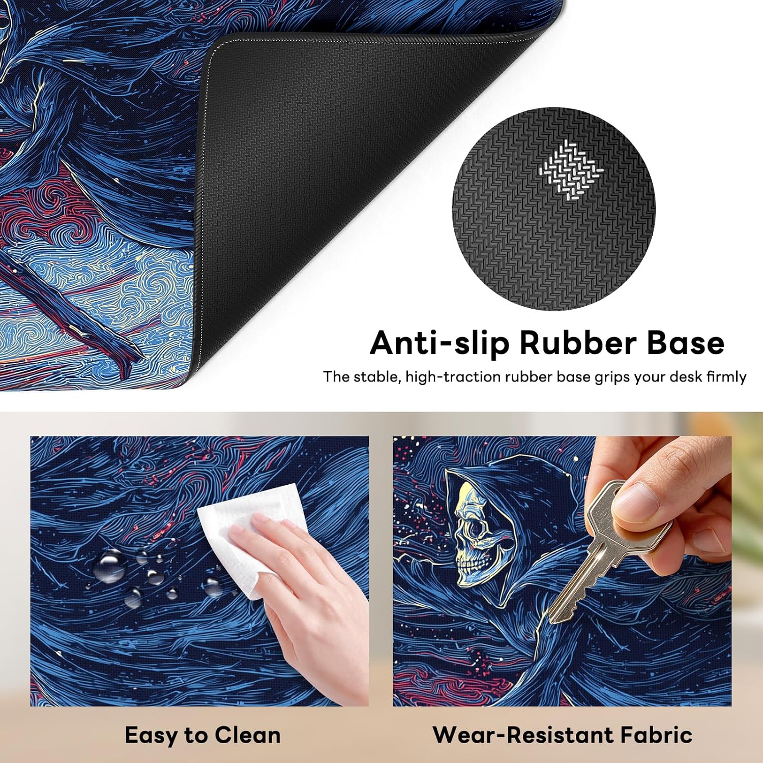 Detalle de Stanploe Gaming Mouse Pad, 31.5 x 15.7 in