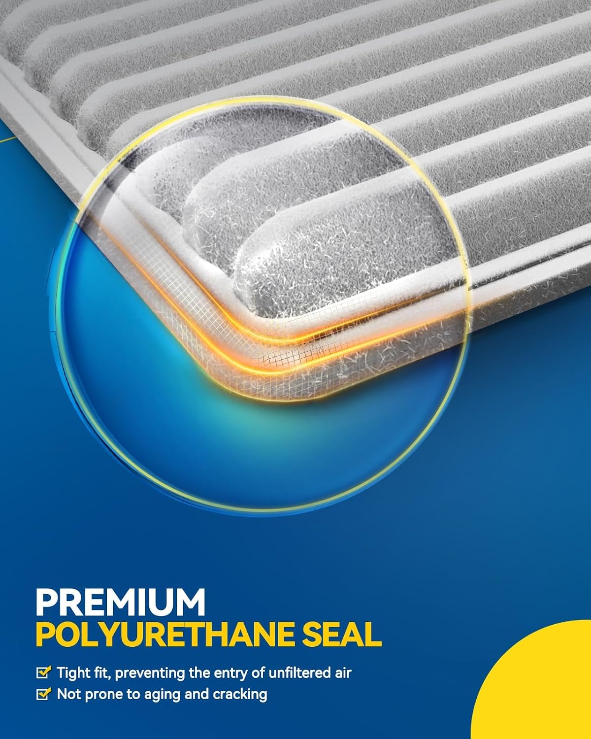 Thumbnail 2 de PHILTOP Engine Air Filter CA10171 for Camry/Venza 2.4L-2.7L