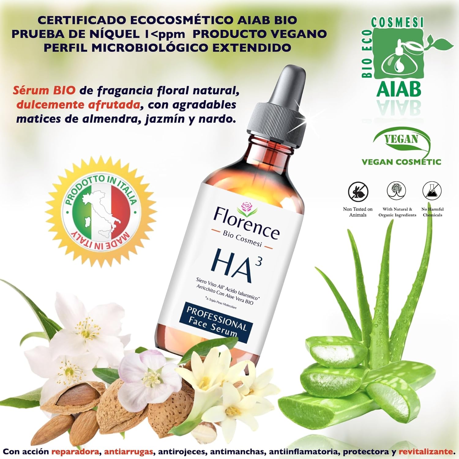 Thumbnail 5 de Florence Bio HA3 60ml Serum Facial