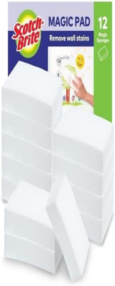 Detalle de Scotch-Brite Magiczna gąbka melaminowa, 12 szt., 15 × 11,5 cm