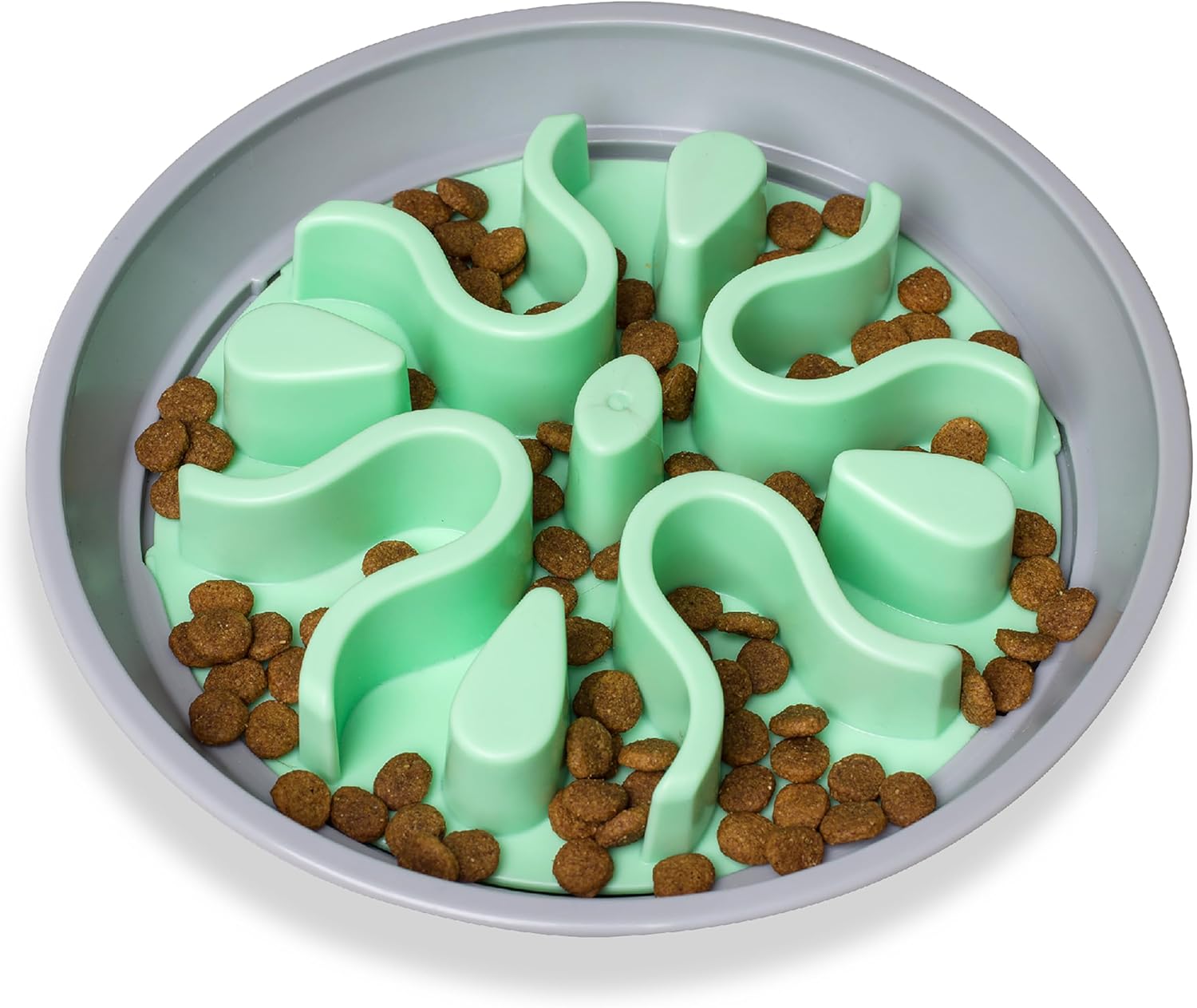 Outward Hound Fun Feeder Wobble Slo Bowl – Bol Slo pour Chien (Multicolore)