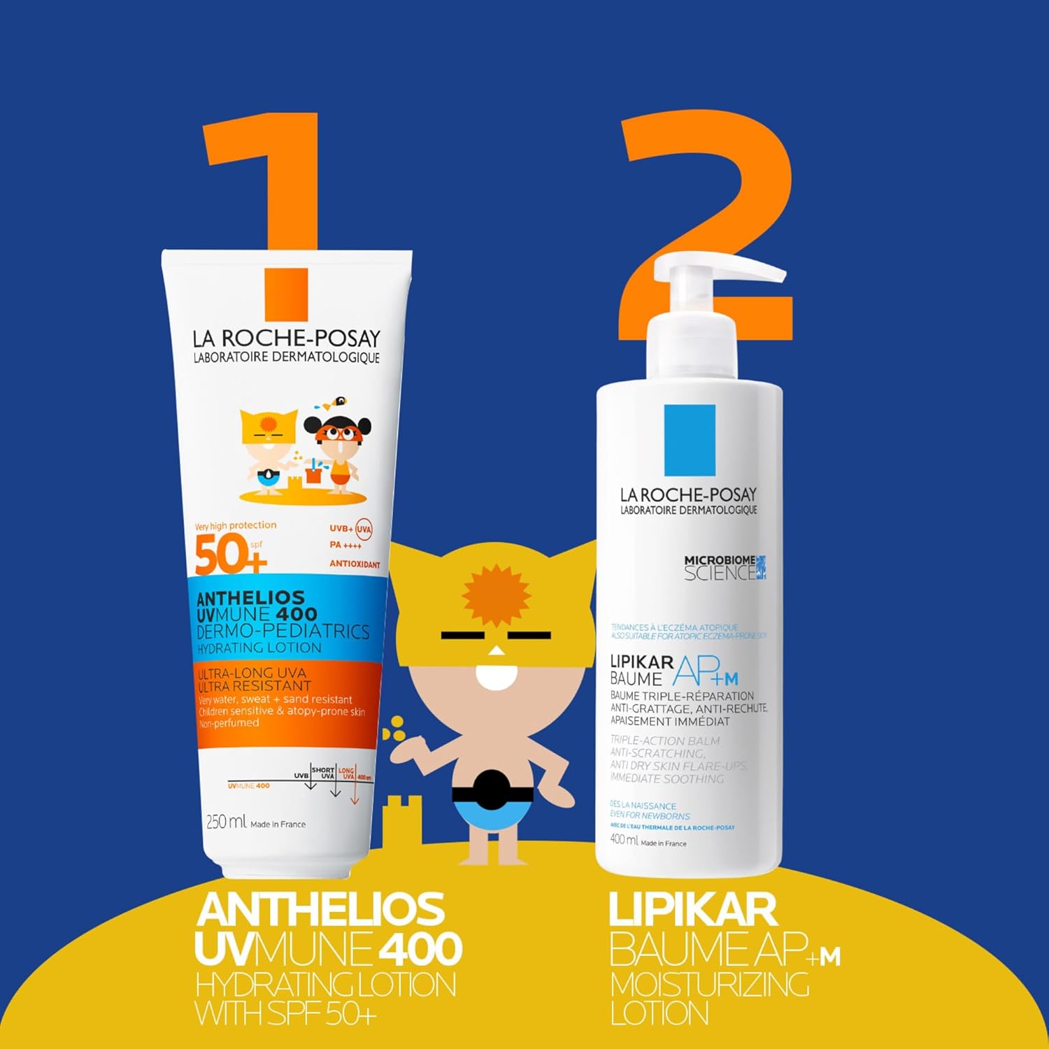 Detalle de La Roche-Posay Anthelios UVMune 400 Dermo-Pediatrics Hydrating Lotion SPF50+ for Children