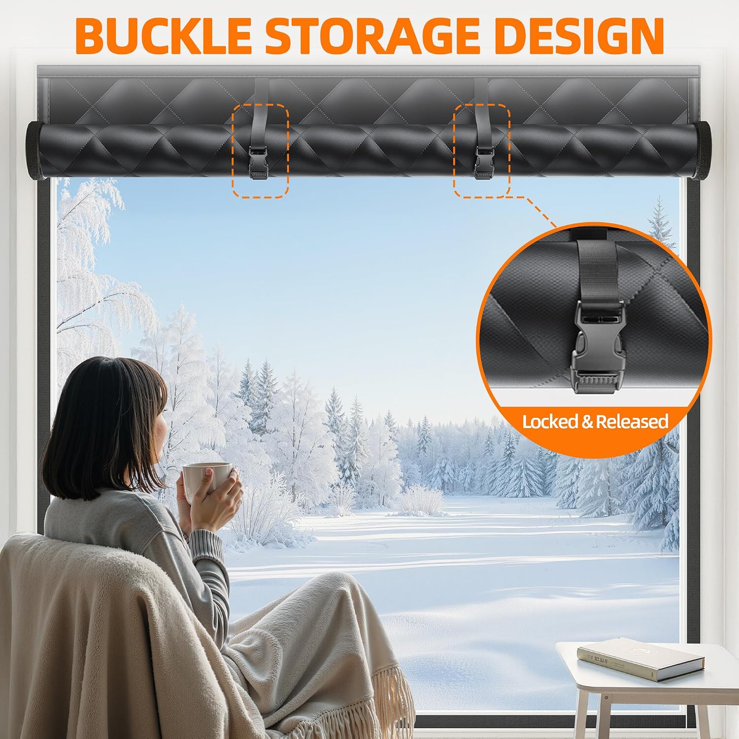 Detalle de Window insulation kit, 27 x 39 inches