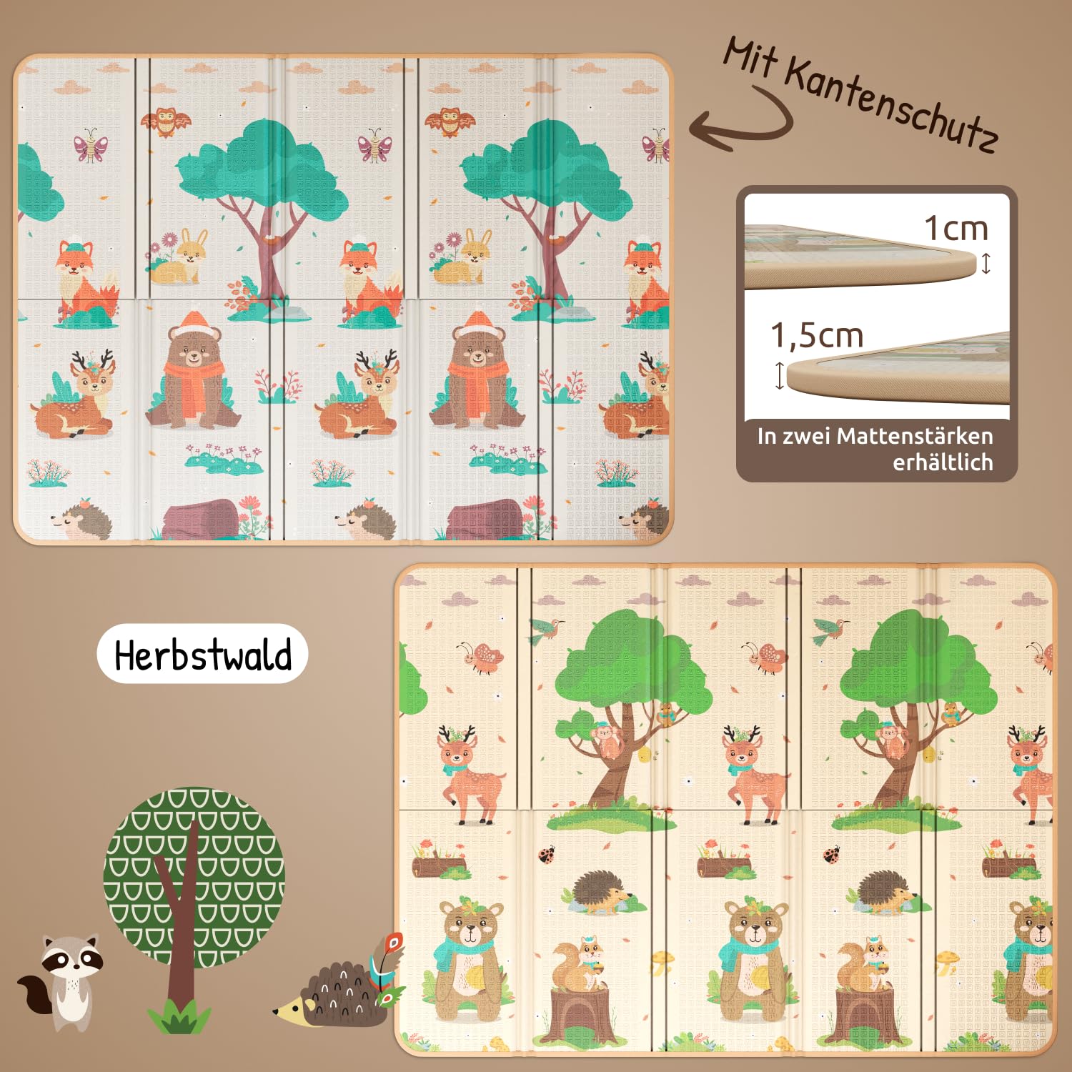 Thumbnail 4 de Mallie Spielmatte Baby 180x150 cm