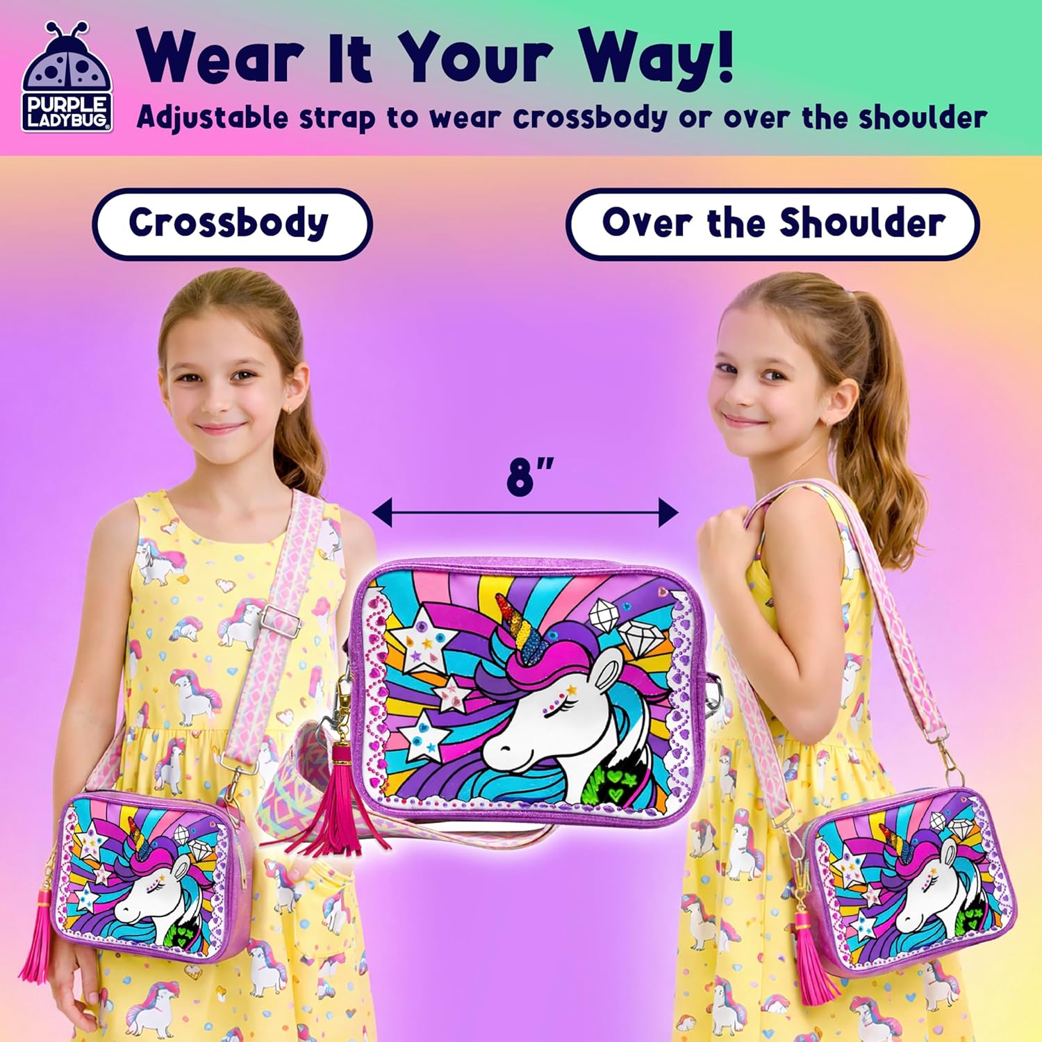Thumbnail 4 de Unicorn crossbody craft kit for kids