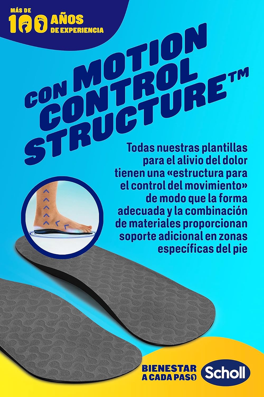 Thumbnail 5 de Scholl In-Balance Plantillas Biomecánicas, Alivio Lumbar, Pack 2 👣