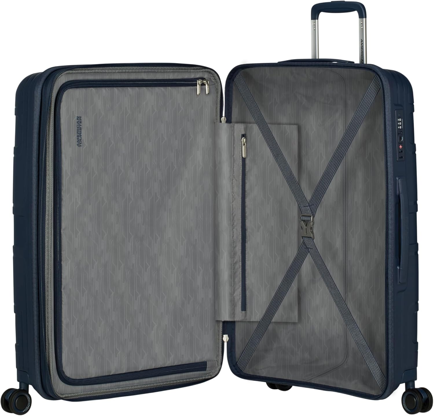 Thumbnail 4 de American Tourister Skymax 3-piece Suitcase Set – Midnight Blue
