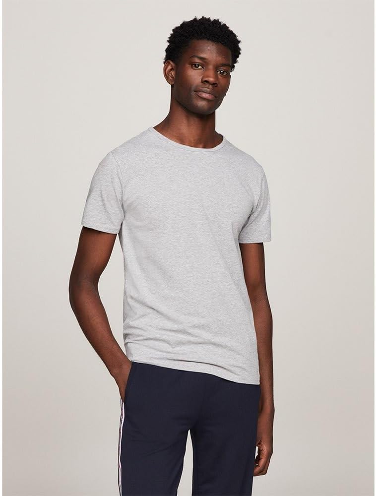 Thumbnail 3 de Tommy Hilfiger T-Shirts Manches Courtes Lot de 3 Homme Stretch Col Ras-du-Cou