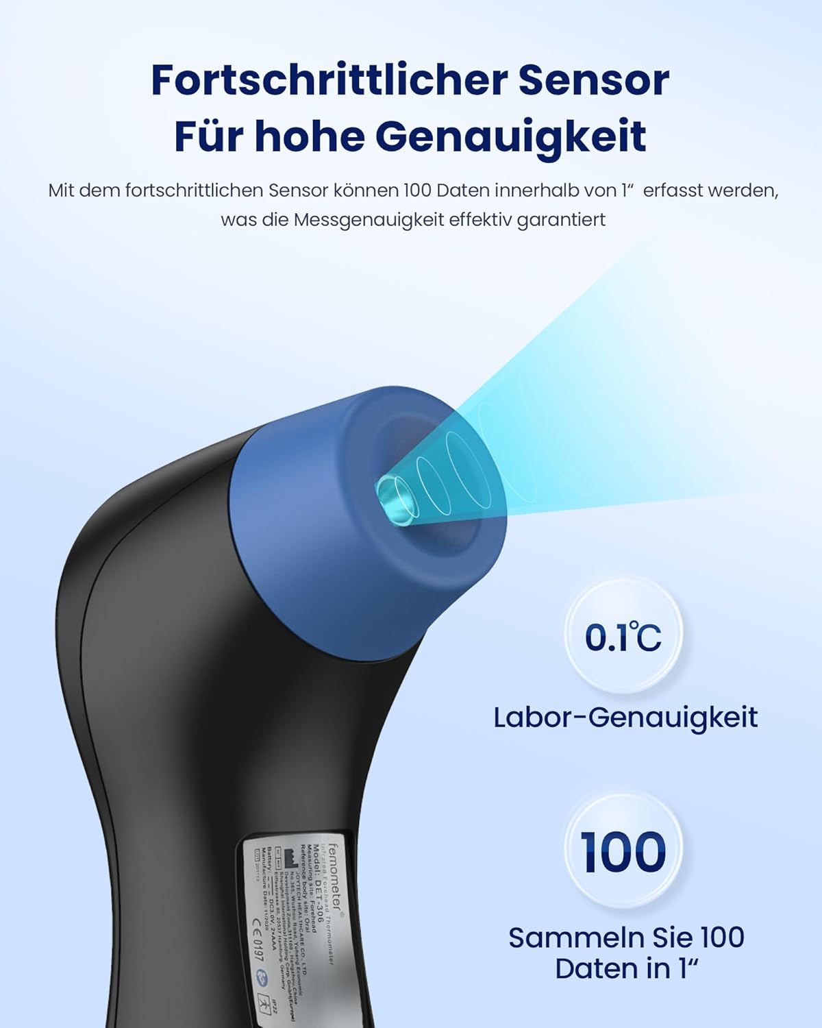 Thumbnail 3 de Fieberthermometer Infrarot Stirnthermometer
