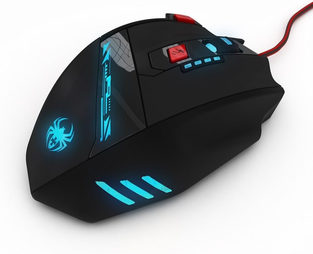 Detalle 2 de zelotes Mouse Gaming Cablata 9200 DPI