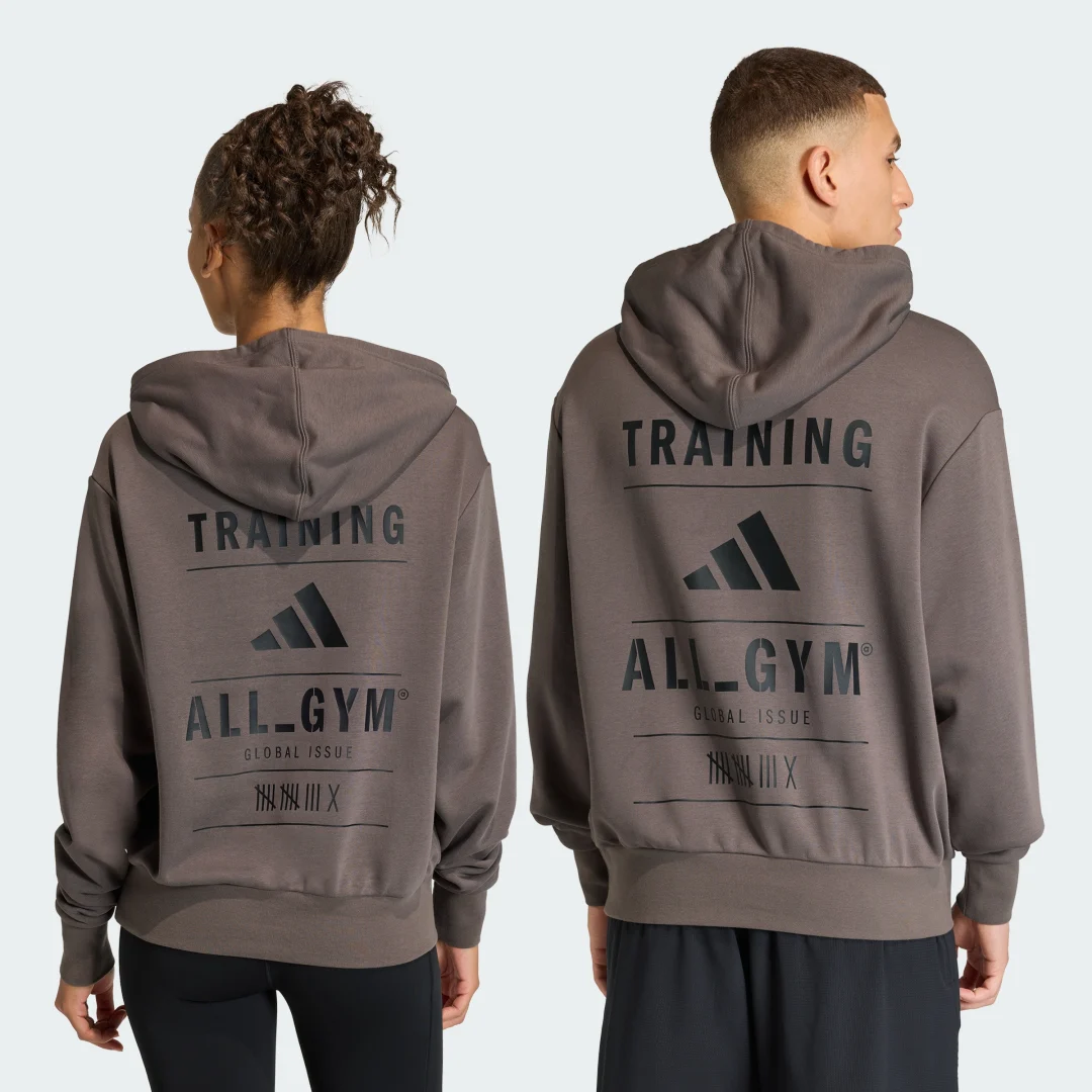 Detalle 2 de Sudadera con capucha Category Training Graphic de Adidas