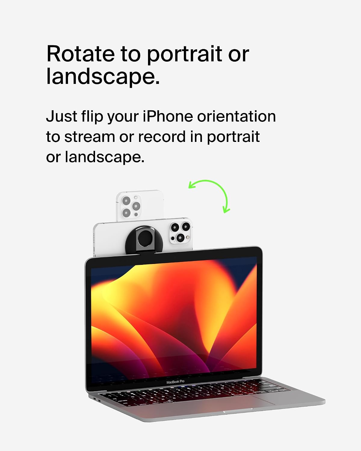 Detalle de Belkin MagSafe iPhone camera mount
