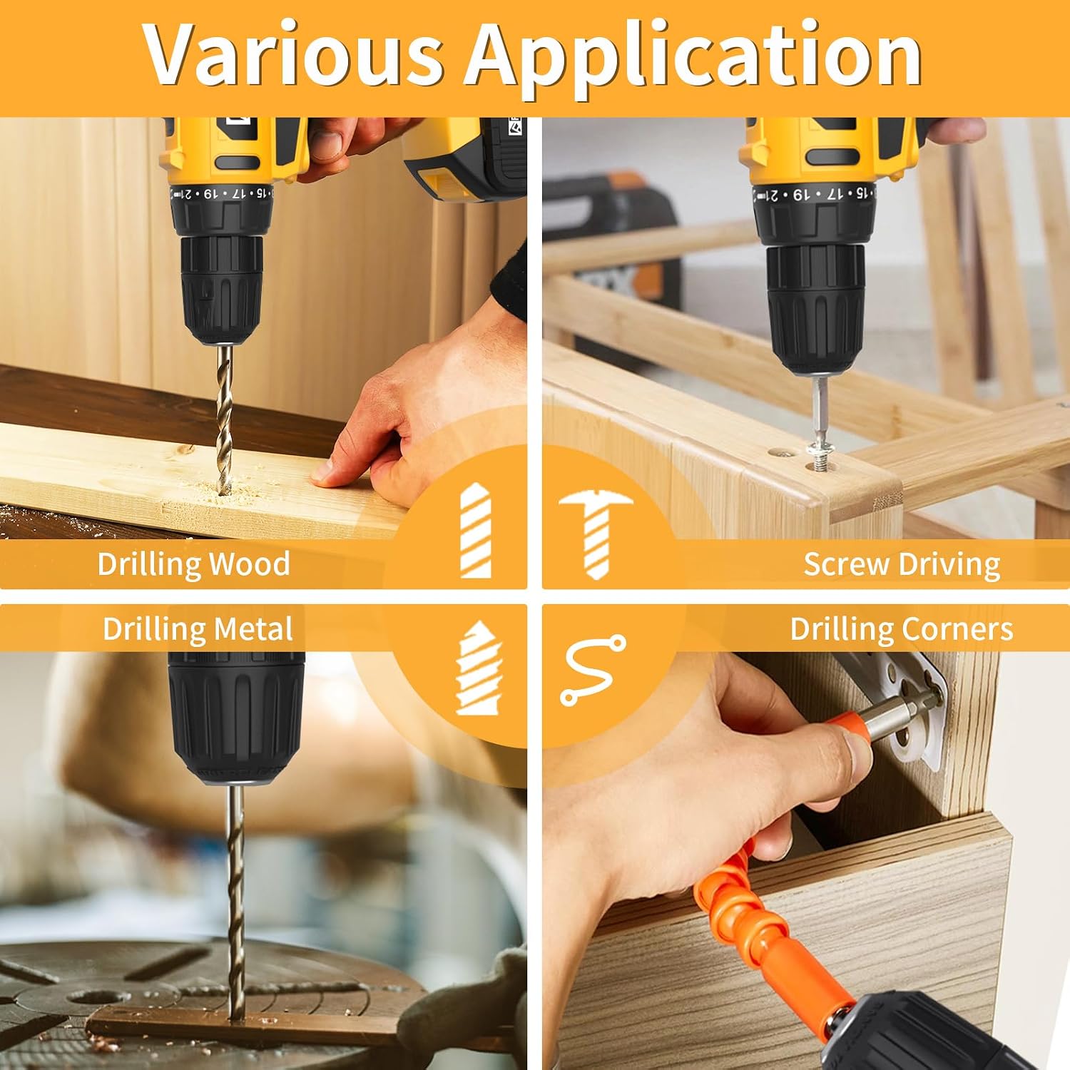 Thumbnail 5 de FADAKWALT 20V Cordless Drill 30Nm