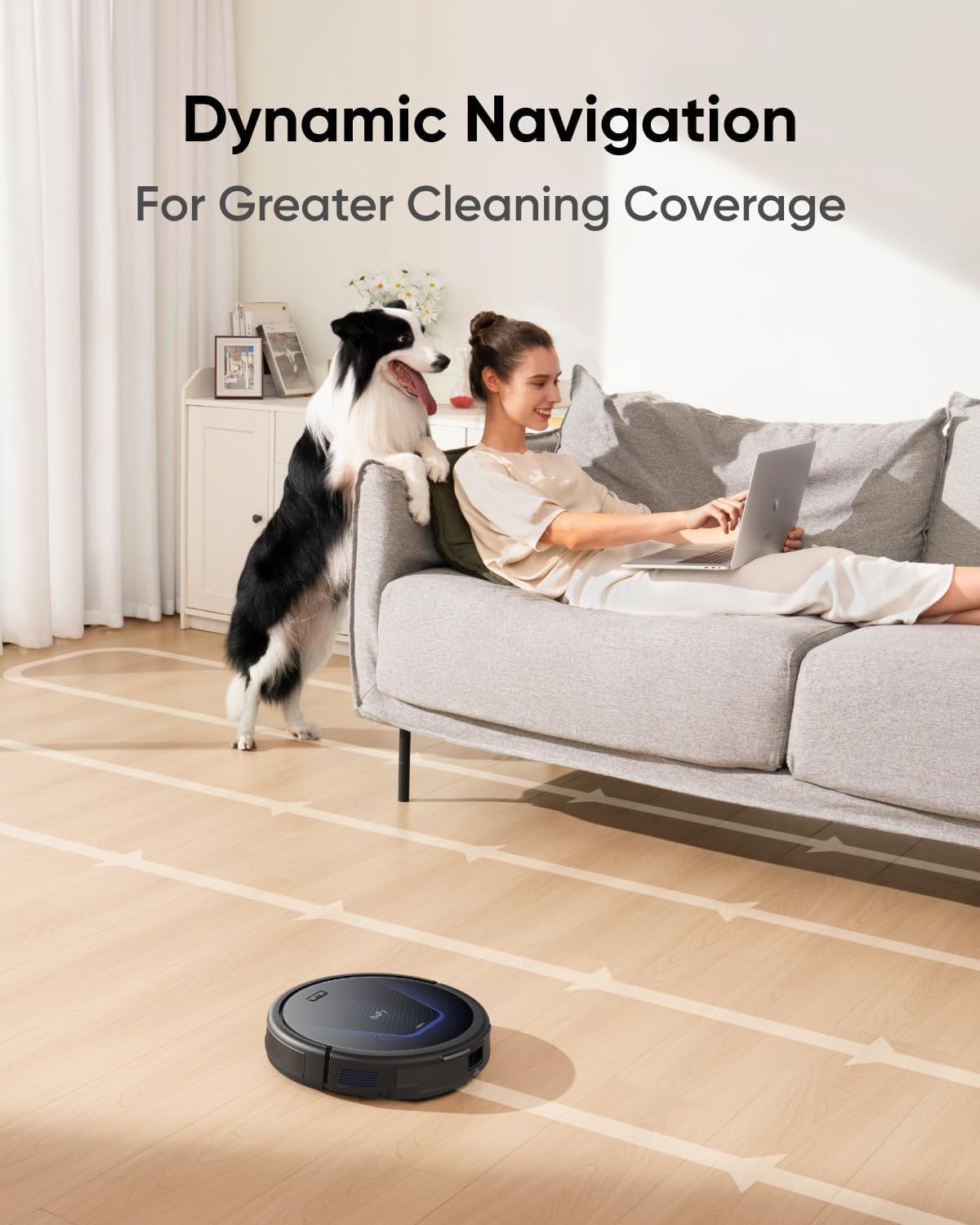 Thumbnail 3 de eufy G50 Robot Vacuum Cleaner: strong suction, quiet operation and smart detangling