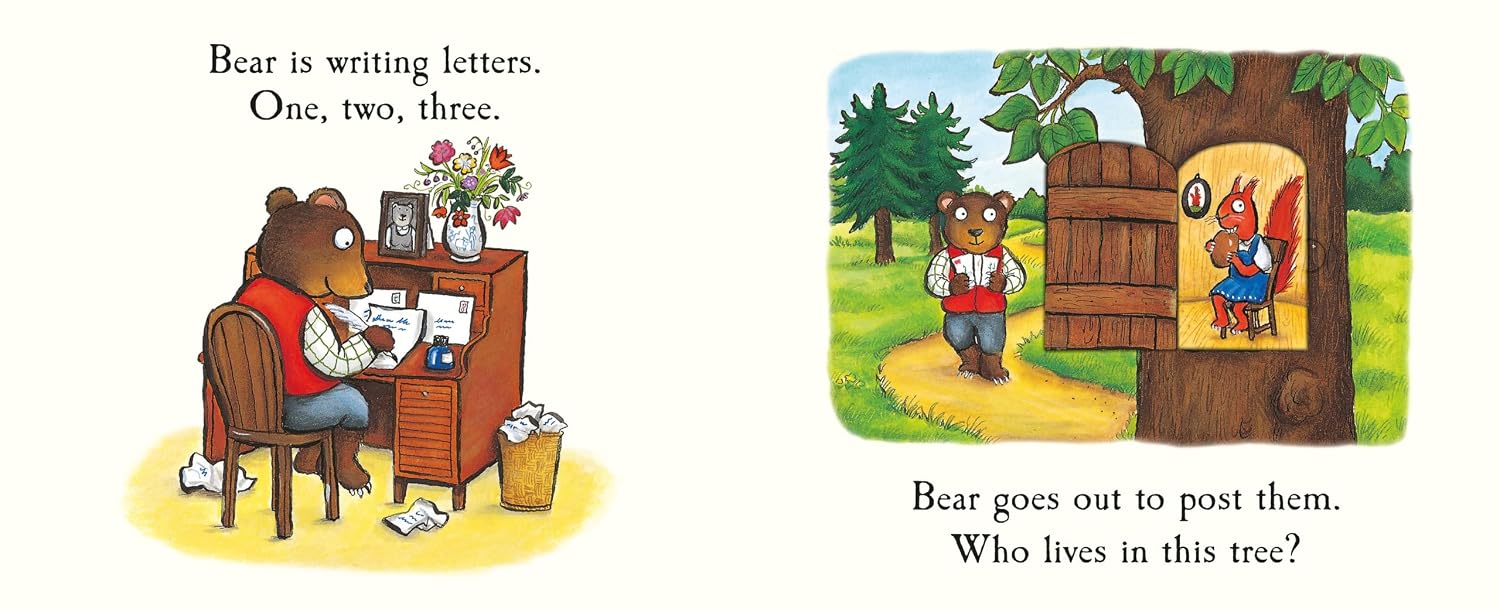Thumbnail 1 de Postman Bear: A Lift-the-flap Book – flapjesboek voor kinderen van 2 tot 5 jaar