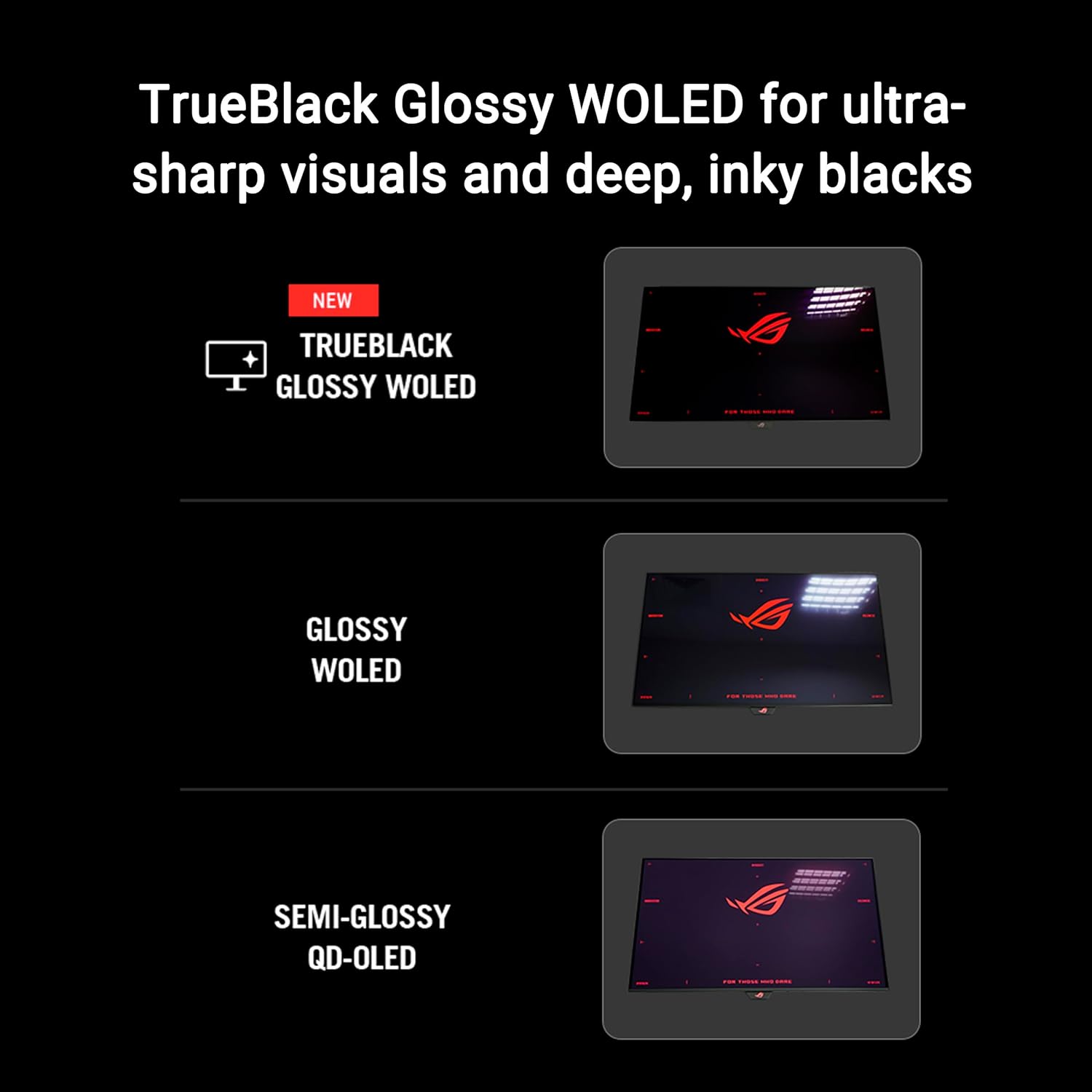 Detalle 2 de ASUS ROG Strix 27-Inch OLED Monitor (XG27AQWMG) — 1440p, 280 Hz, TrueBlack OLED