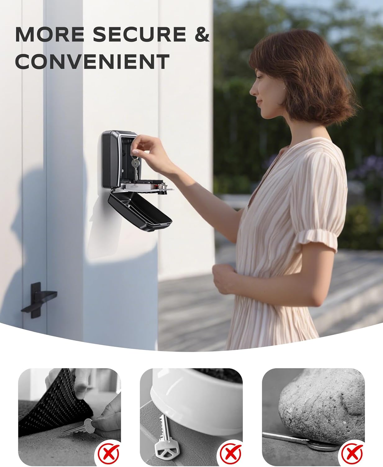 Thumbnail 3 de Mohard Key Safe 12-digit wall-mounted key box 🔐