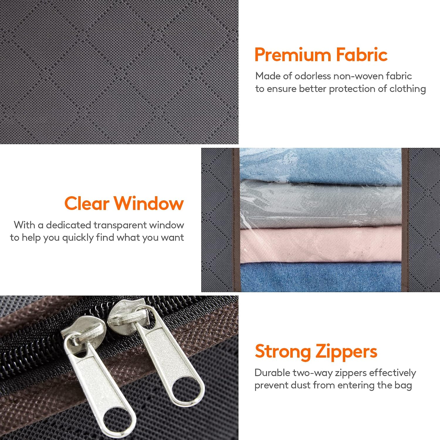 Thumbnail 5 de Lifewit Clothes Storage Bags 6-Pack