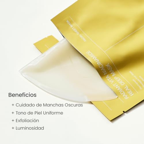 Detalle de BIODANCE Refreshing Vita Real Deep Mask: Maschera Viso Hydrogel Notturna 34g x 4 pezzi