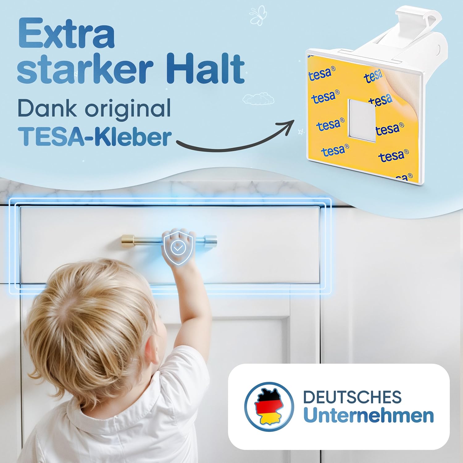 Detalle 2 de MUTKIND 10x Magnetische Kindersicherung đź”’
