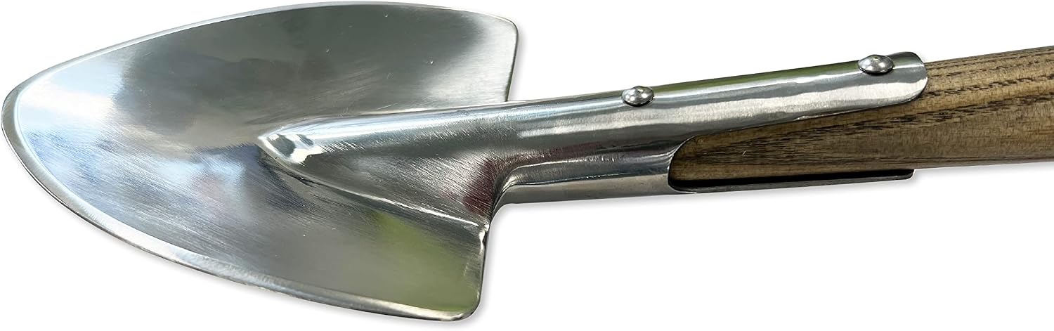Detalle de Spear & Jackson 4750Fs tradycyjna łopatka kwiatowa ze stali nierdzewnej