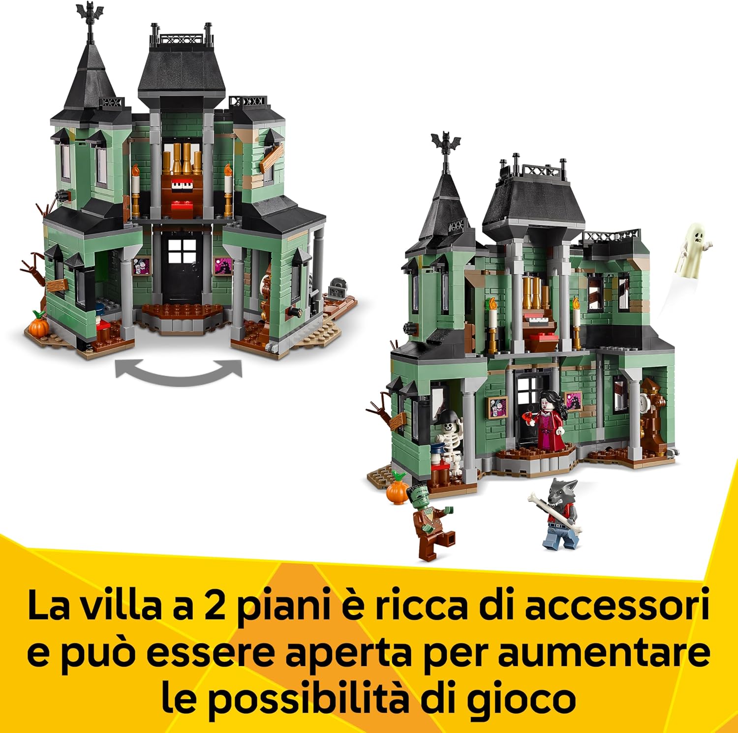 Thumbnail 5 de LEGO Creator 3in1 Villa Spettrale 31167 🎲