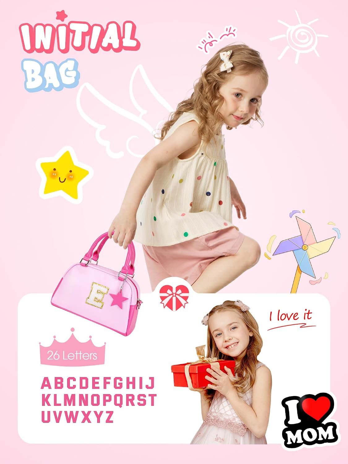 Detalle 2 de Elilier Kids' Crossbody Bag, PU Leather