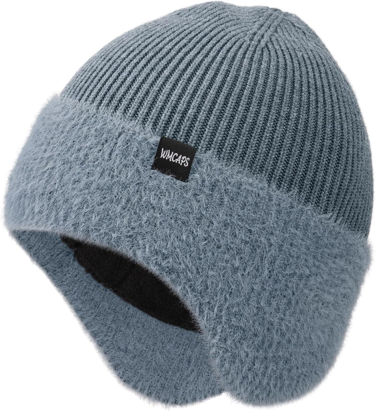 Detalle 2 de Wmcaps Wintermütze mit Fleecefutter Mütze für Damen und Herren