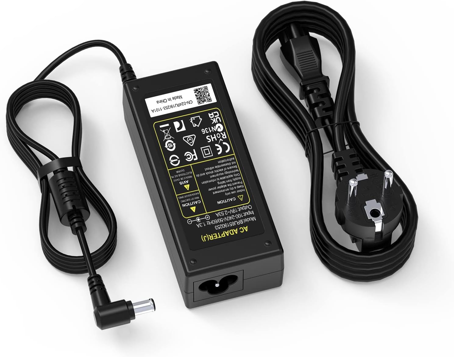 Detalle de shefor 19V 2.53A Alimentatore compatibile per monitor