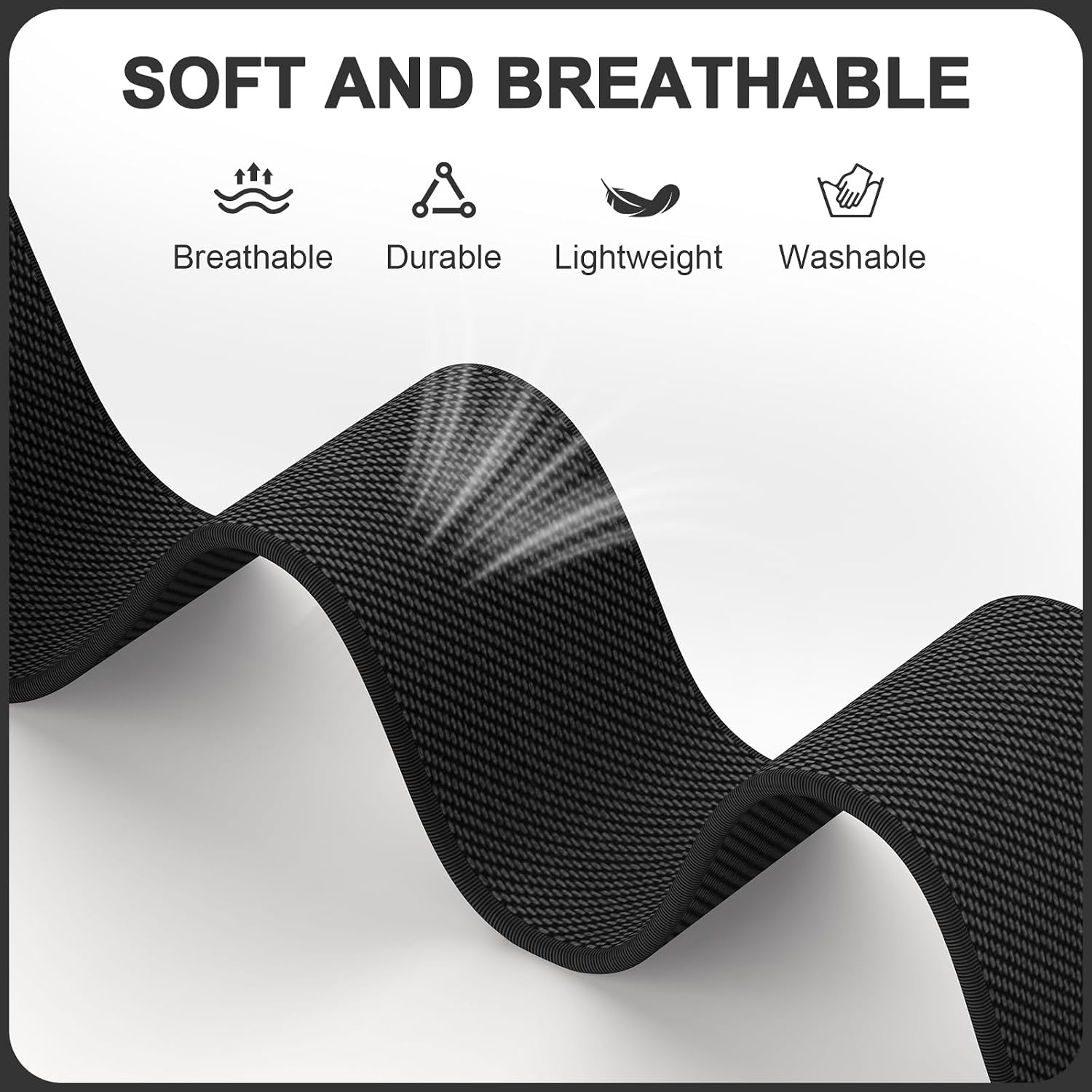Detalle 1 de Higgs Nylon Armband 6er Pack 40–42 mm