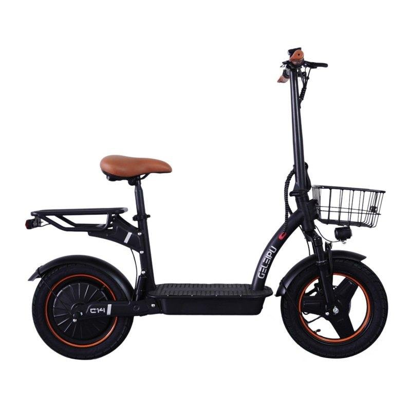 Thumbnail 2 de Geleipu C14 500W: Patinete eléctrico con 100 km de autonomía y frenos a disco