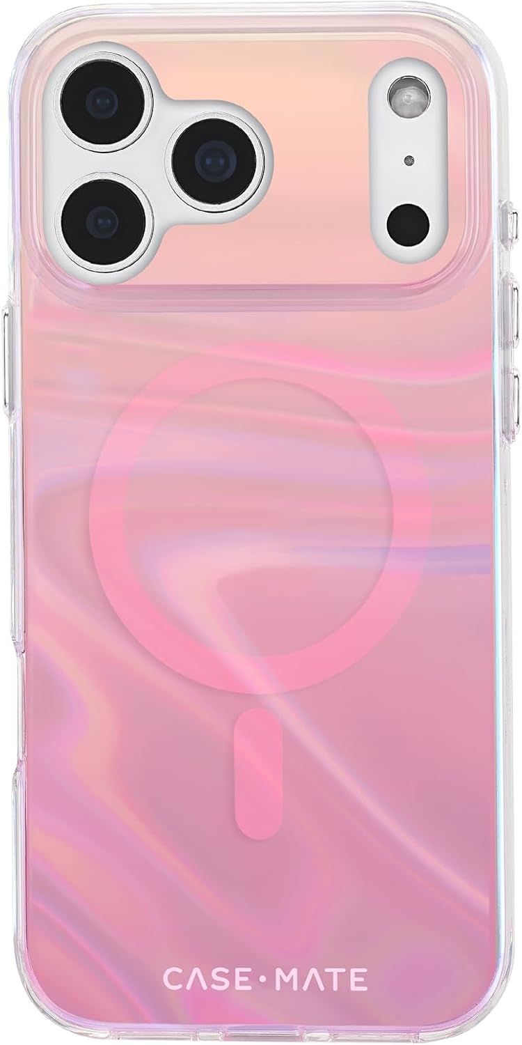 Detalle de Case-Mate Soap Bubble iPhone 17 Pro Max MagSafe 12ft drop