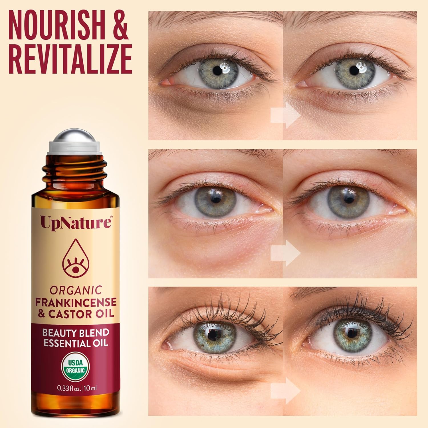 Detalle 1 de UpNature Beauty Castor Oil Roll-On