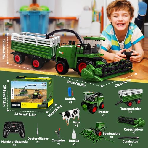 Thumbnail 1 de Ulikey moissonneuse batteuse télécommande ⚙