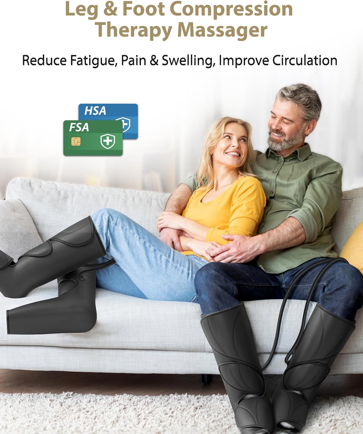 Thumbnail 1 de FIT KING Leg Massager for Circulation and Pain Relief