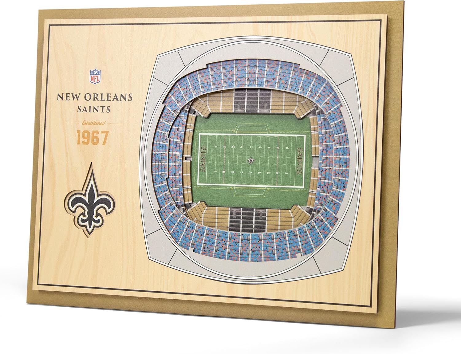YouTheFan 5-Layer NFL Stadium Wall Art 🖼