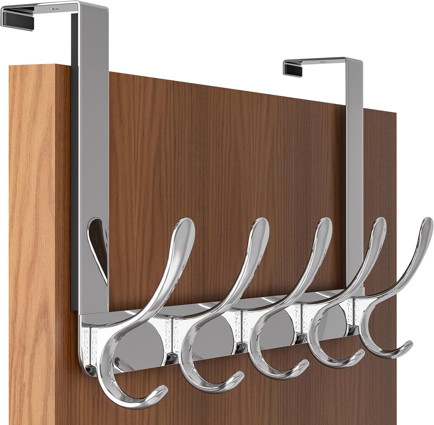 Detalle de SKOLOO Over-the-door hook rack, silver