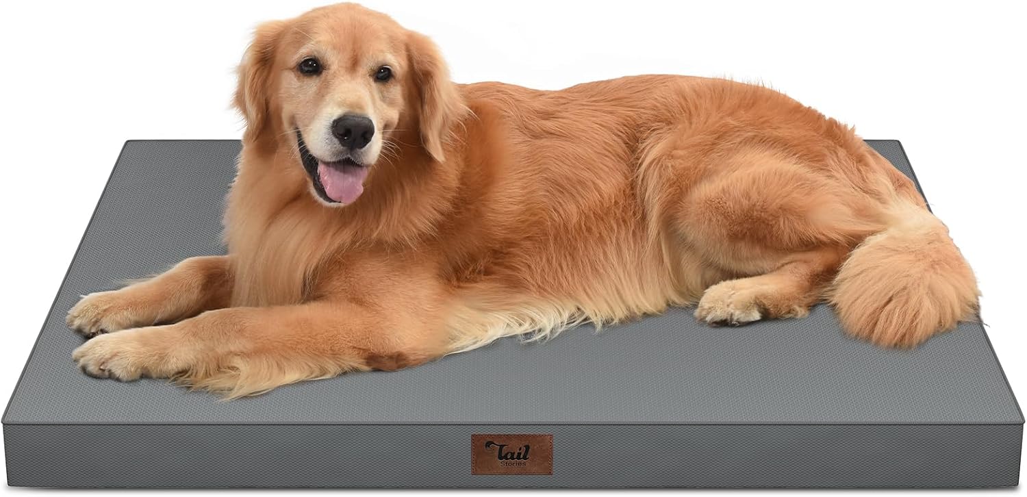 Detalle de Tail Stories Orthopedic Dog Bed 1680D Oxford
