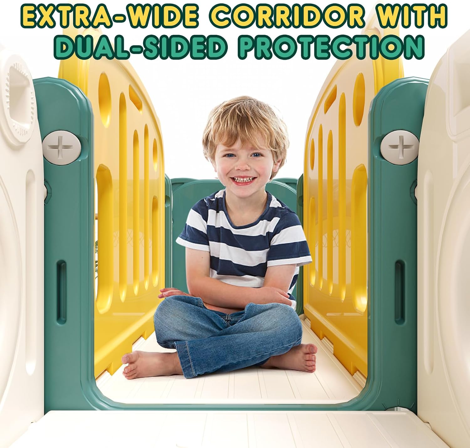 Thumbnail 6 de MOCUTEEN 8-in-1 Toddler Climber & Slide Playset — Indoor/Outdoor Playground Gym