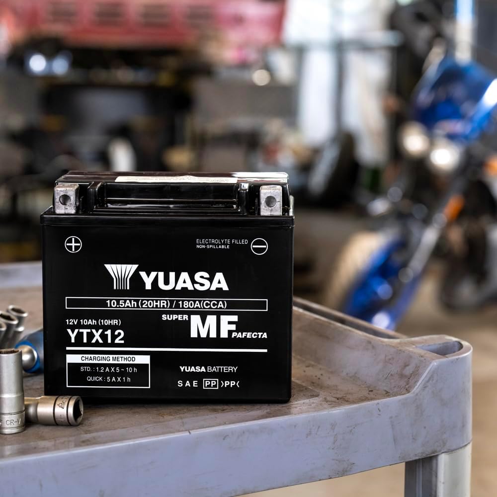 Thumbnail 4 de Yuasa YTX12 batería moto AGM 12V