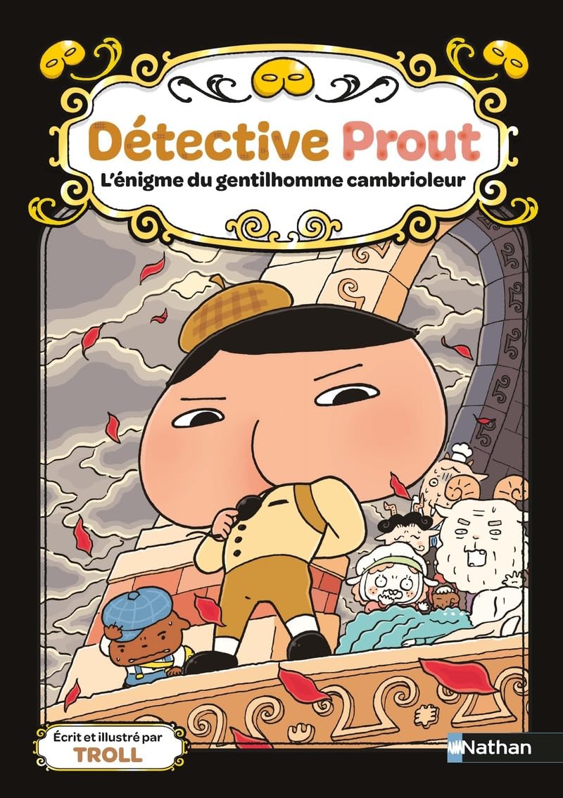 Detalle de Détective Prout – Tome 4: L'énigme du gentilhomme cambrioleur, illustrerad barnbok