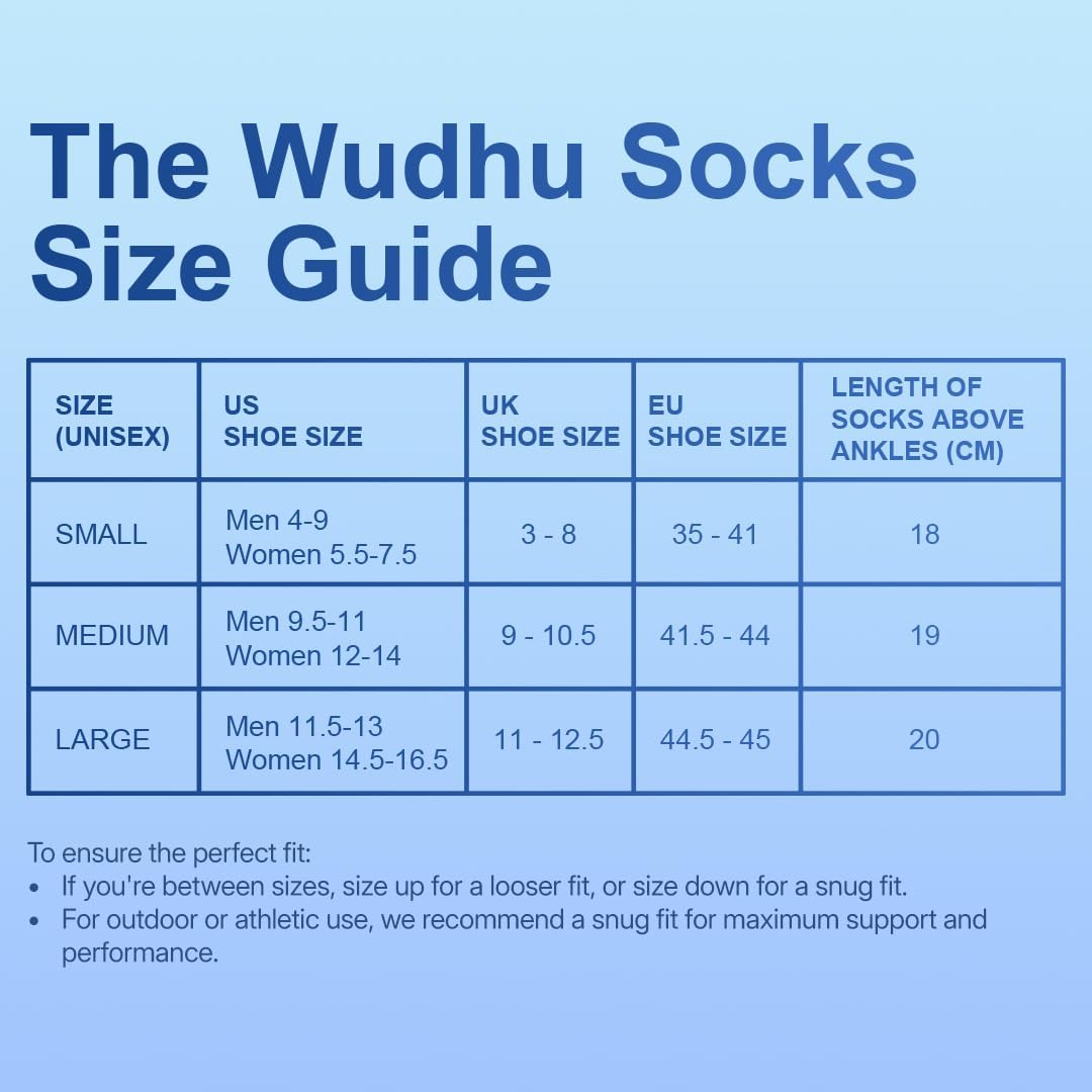 Detalle 1 de ABDEEZ Wudhu Socks waterproof comfort